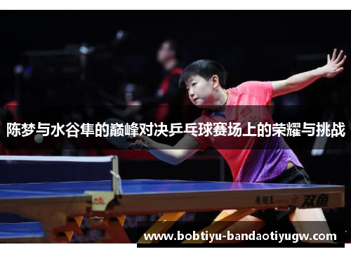 陈梦与水谷隼的巅峰对决乒乓球赛场上的荣耀与挑战